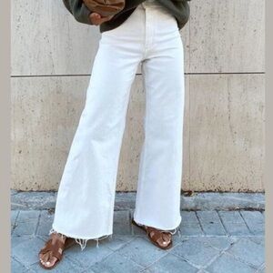 Zara Marine White Jeans Size 8/40